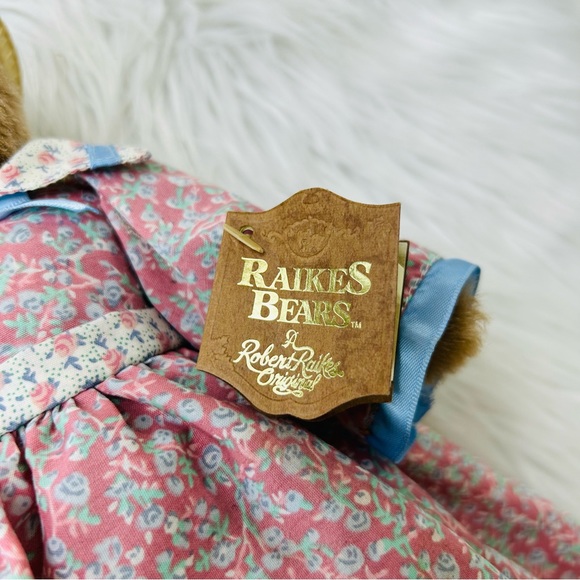 1991 RAIKES BEARS # 5030 of 10000 Original NWT Lucille Collectible - Picture 7 of 12